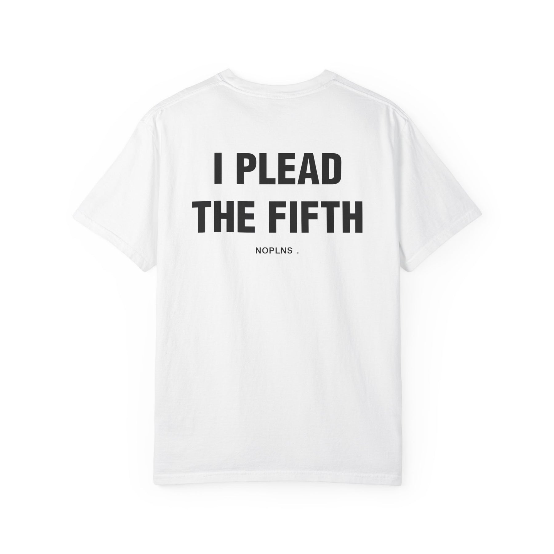 I PLEAD THE FIFTH.