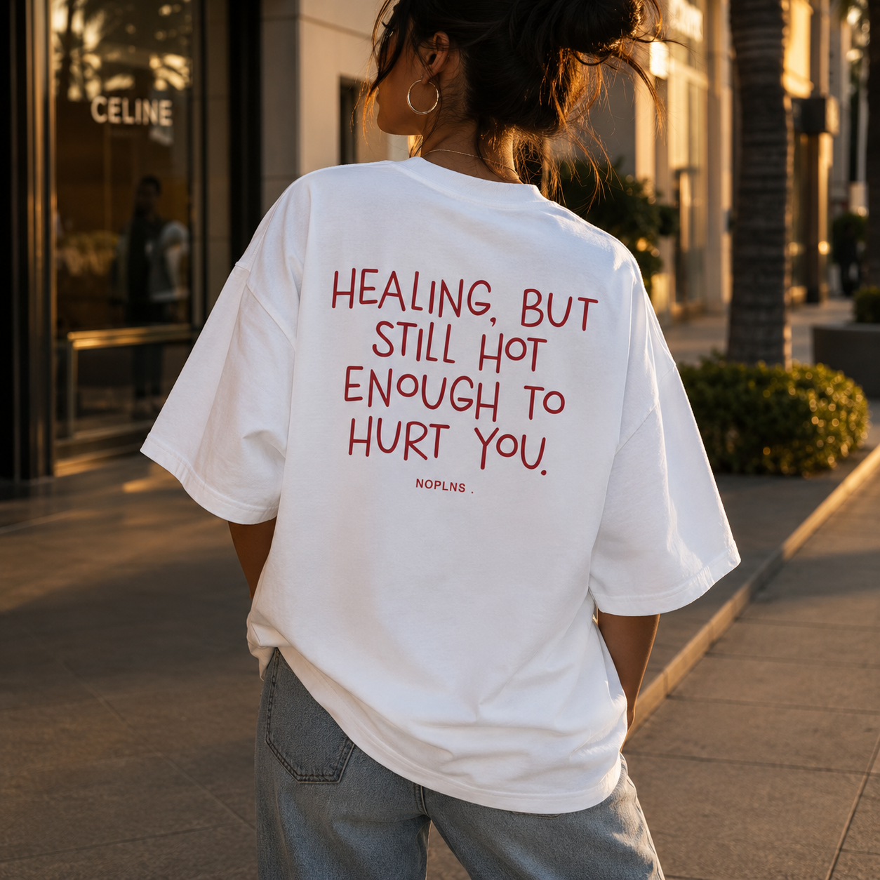 HEALING, BUT STILL HOT ENOUGH TO HURT YOU.