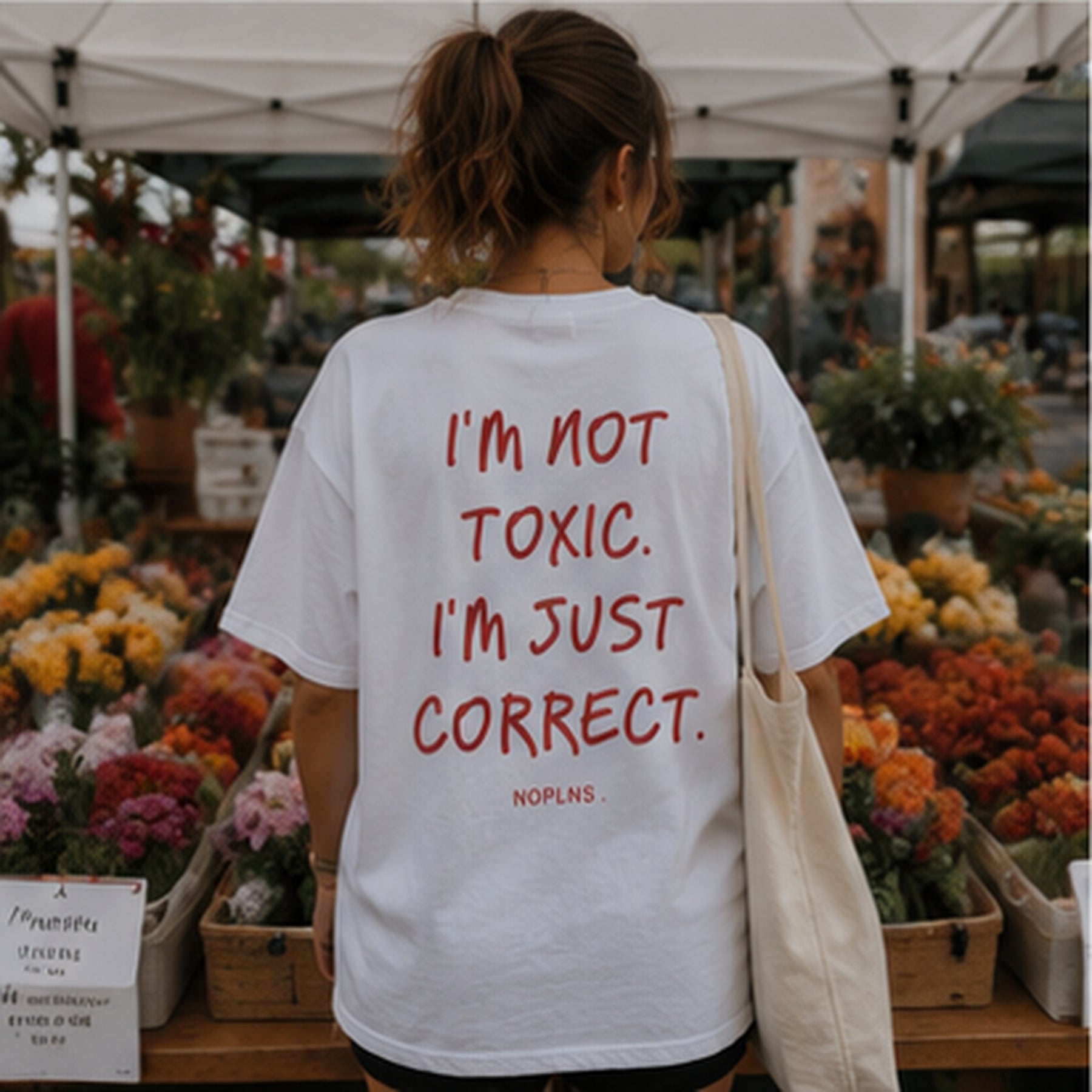 I'M NOT TOXIC. I'M JUST CORRECT.