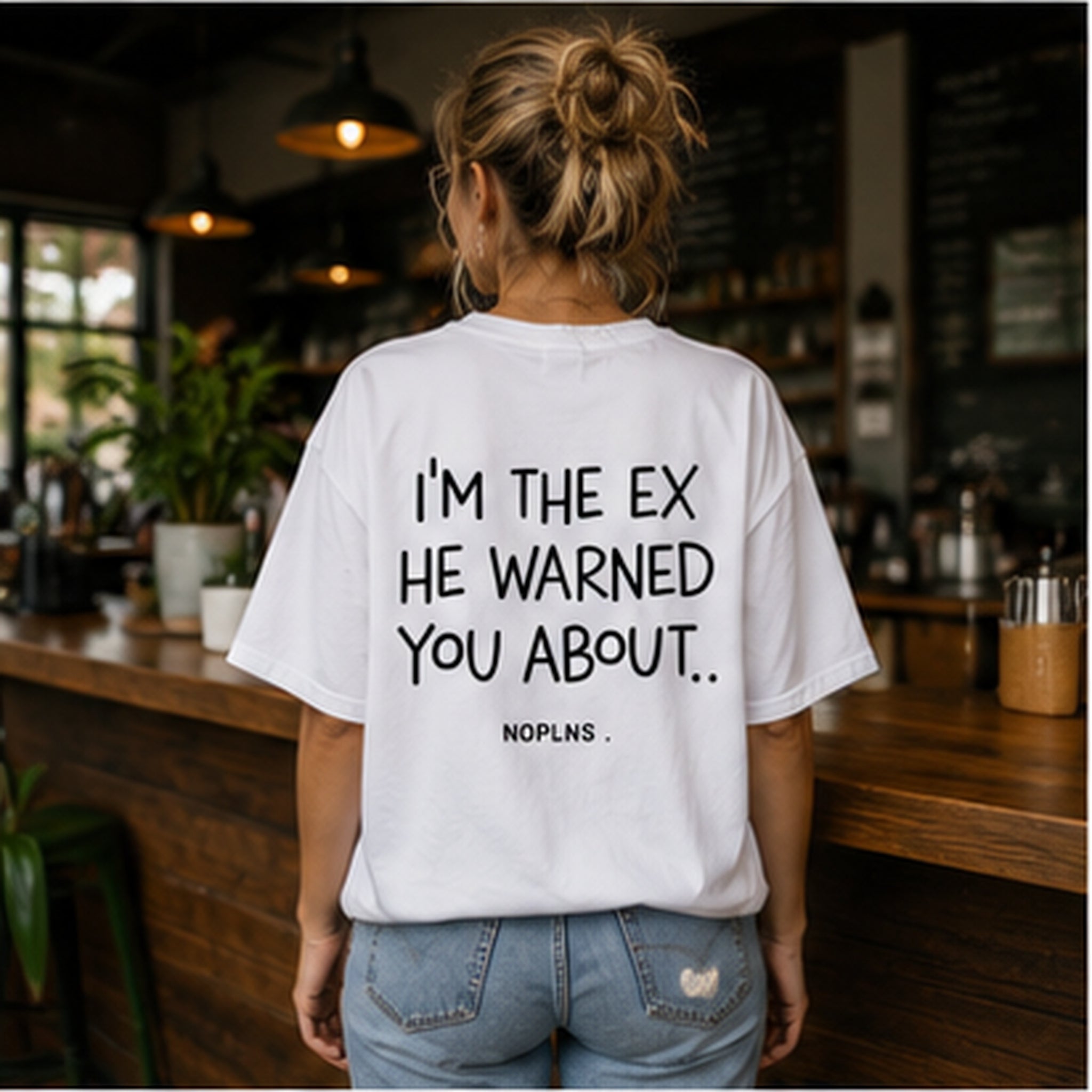 I'M THE EX HE WARNED YOU ABOUT.
